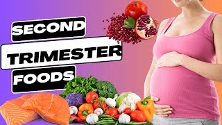 Second Trimester Foods good for pregnant women [upl. by Alleuqcaj]