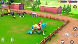 my fantasy horse game colorful horse gameFarming Simulator 2023 [upl. by Assirram]