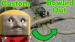 I Built a CUSTOM Bowled Out Thomas Wooden Railway Set [upl. by Sirad797]