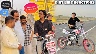 New 125cc Dirt Bike  Public Jama Hogayi😱 [upl. by Dirrej]