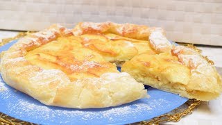 TORTA SFOGLIATA DI MELE E CREMA VELOCISSIMA [upl. by Eneleuqcaj379]