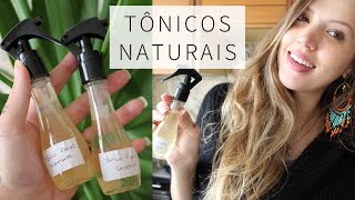 Como fazer Tônico Facial Natural  2 tipos Peles Oleosas e Secas [upl. by Hafinah]