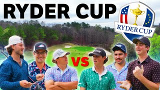 Good Good Ryder Cup Golf Challenge  Stumps Vs Twigs [upl. by Einahpet]