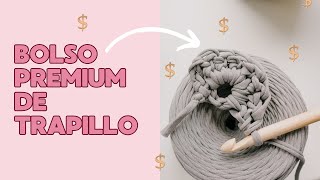 Curso Online  Bolso De Trapillo  Curso De Tejido A Crochet Para Principiantes​🧶​ [upl. by Anelhtak]