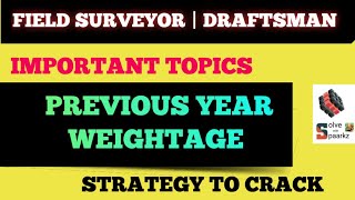 TNPSC FIELD SURVEYOR amp DRAUGHTSMAN SYLLABUS PREVIOUS YEAR QUESTIONS WEIGHTAGE PREPARATION STRATEGY [upl. by Aryaz]