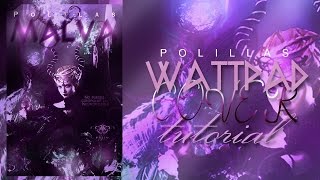 Wattpad cover tutorial Malva  descargar photoshop [upl. by Ulita]