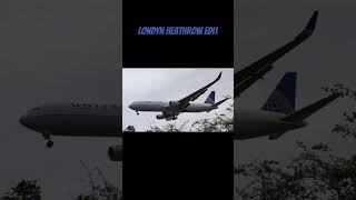 London Heathrow edit airplane airbaltic united icelandair landing edit shorts aviation [upl. by Jeremy861]