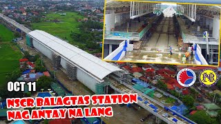 first nscr station balagtas station dami na pinakinis oct 11 V 277  pnr nscr update [upl. by Assilak]