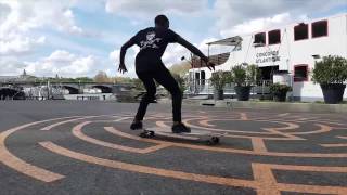 Longboard dancing and freestyle in paris [upl. by Merc]