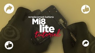 Changer la batterie du Xiaomi Mi 8 lite en 3 étapes [upl. by Nelleh807]