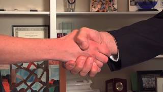 Business Tips  How to Give a Proper Handshake [upl. by Eecal]