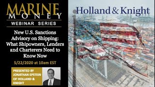 New US Sanctions Advisory on Shipping What Shipowners Lenders and Charterers Need to Know Now [upl. by Kitarp]