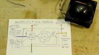 0033 4Wire Computer Fan Tutorial [upl. by Odnamla863]