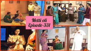 Metti oli today episode 331  Metti Oli 331  01052021  மெட்டி ஒலி சீரியல் இன்று [upl. by Trudy]