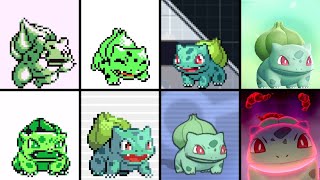 Evolution Of Bulbasaur In Pokémon Games [upl. by Asetal]