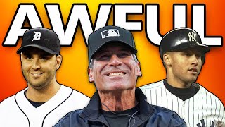 The Worst Umpire Calls in MLB History [upl. by Dahij]