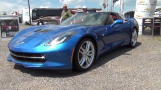 MOTRfacecom  2014 Corvette Stingray C7 Laguna Blue 1 of 2 [upl. by Daffie]