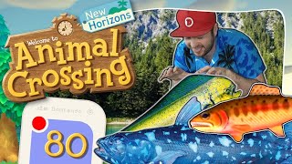 🔴 ANIMAL CROSSING NEW HORIZONS 🏝️ 80 Quastenflosser Goldmakrele amp Goldforelle  LiveBesuch [upl. by Feilak]