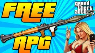 GTA V  Free RPGs  Spawn Location  Respawn GTA 5 Weapons RPG [upl. by Capone]