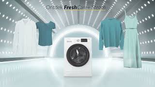 Whirlpool FreshCare Steam wasmachines [upl. by Nipha]