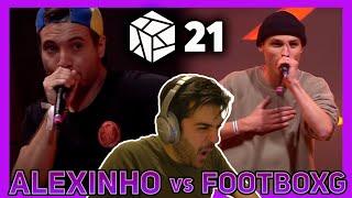 Alexinho vs FootboxG  18 Final  GBB 21  Reaccion y Analisis [upl. by Reta16]