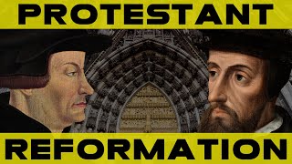 The Protestant Reformation 34  Calvin and Zwingli [upl. by Stander610]