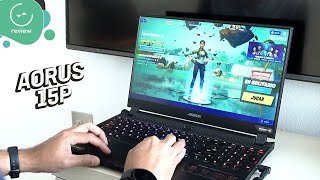 GIGABYTE AORUS 15P  Review en español [upl. by Ynohtn330]