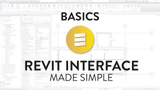 Revit Basics Tutorial User Interface [upl. by Dorsey]