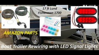 How to rewire your Lund boat trailer lund diy review fixed fishing trailer nature outdoors [upl. by Lytle261]