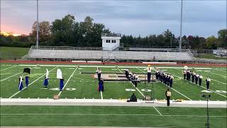 Oct 11 2023 Clawson High School Marching Band and Warren amp Fraser  Troy High Festival [upl. by Pammie]