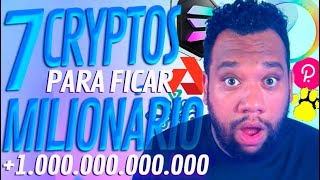 URGENTE 7 CRIPTOMOEDAS PARA FICAR MILIONÁRIO EM 2024 PODEM EXPLODIR 10000 sdao ntx solana [upl. by Drake732]