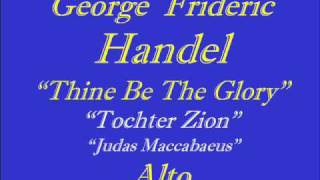 Tochter Zion  Handel  Altowmv [upl. by Enilrahc]