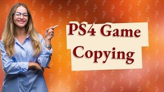 Why does PS4 copy games from disc [upl. by Lattonia]