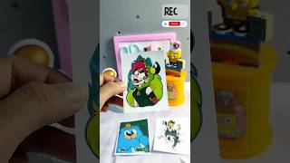 villainous Demencia sticking him tongue out Cut amp Paste Sticker ASMR ディメンシアが舌を突き出す cartoonnetwork [upl. by Yelwar]