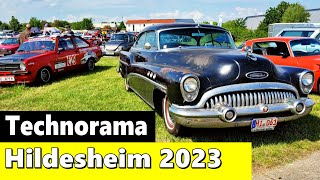 Technorama Hildesheim 2023  großes Oldtimer amp Youngtimer Treffen mit spannenden Rennen [upl. by Idna239]