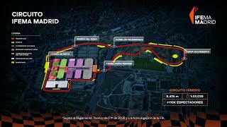 Así será el circuito de la Fórmula 1 en Madrid [upl. by Collie986]