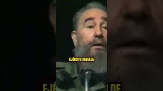 Fidel Castro habla del Ejército Rebelde cuba [upl. by Hulton]