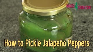 How to Pickle Jalapeño Peppers  Homemade Pickled Jalapeño Peppers Quick amp Easy [upl. by Adnomar]