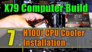 X79 Computer Build  Part 7 CPU Cooler Installation [upl. by Beckett]