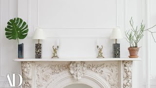 4 Ways to Style the Perfect Fireplace Mantel  Architectural Digest [upl. by Eiramaneet624]