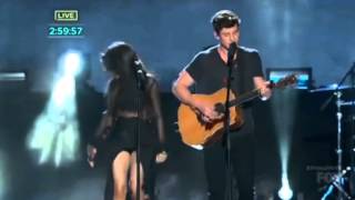 Camila Cabello e Shawn Mendes performando IKWYDLS no Pitbull New Years Revolution 2016 [upl. by Yarrum]