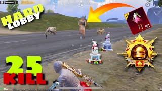 25 Kills 🔥 IN 20 MINUTES NEW HARDEST GAMEPLAY 🥵 Pubg mobile [upl. by Perlman]