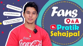 Pratik Sehajpal Answers Fan Questions  Dating  Relationship Bigg Boss amp More [upl. by Amatruda309]