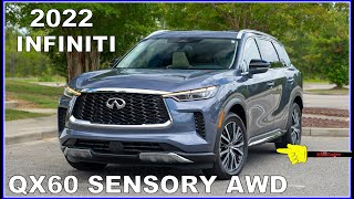 👉 2022 Infiniti QX60 Sensory AWD  Ultimate InDepth Look amp Test Drive [upl. by Auqined]