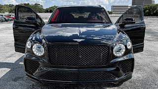 2023 Bentley Bentayga V8 Walkaround Review  Exhaust Sound Revs [upl. by Janey]