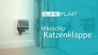 Mikrochipgesteuerte Katzenklappe Werbevideo [upl. by Hamner]