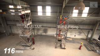 Alustar Aluminium Scaffolding vs Tube amp Fitting Scaffolding [upl. by Sisxela]