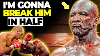 How Evander Holyfield KICKED A GIANT’S ASS …but After That He Was Vilely Robbed [upl. by Melburn660]