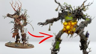 Kitbashing A Nurgle Corrupted Treelord [upl. by Nywloc]