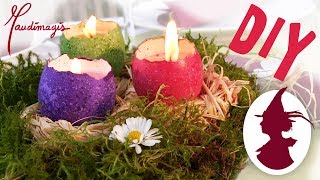 TUTO 2 Maudimagis  Bougies de pâques DIY [upl. by Randy569]